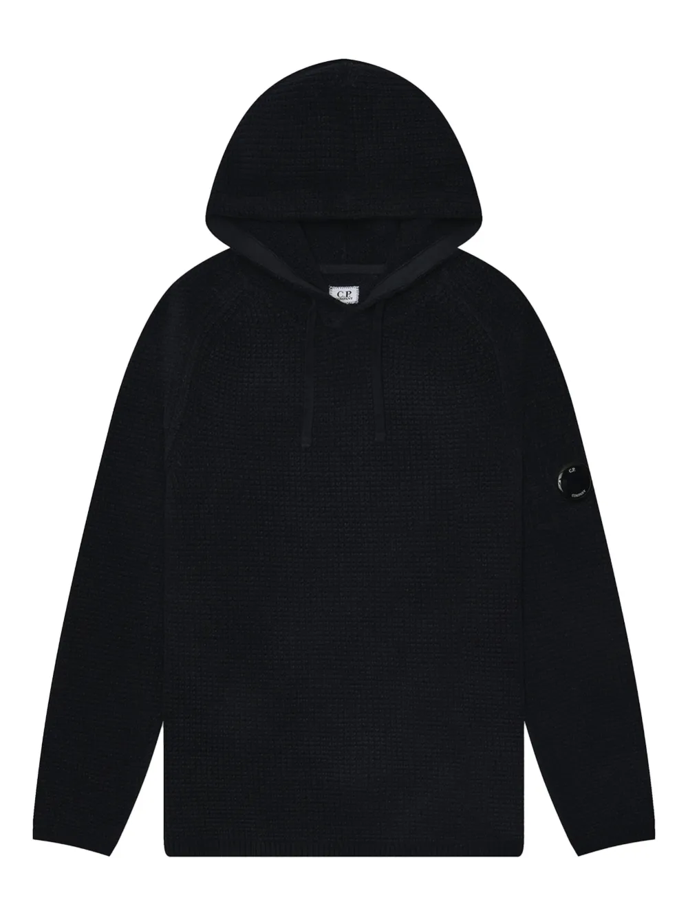 Фактурный свитер с капюшоном C.P. Company, синий
Фактурный свитер с капюшоном C.P. Company, синий
