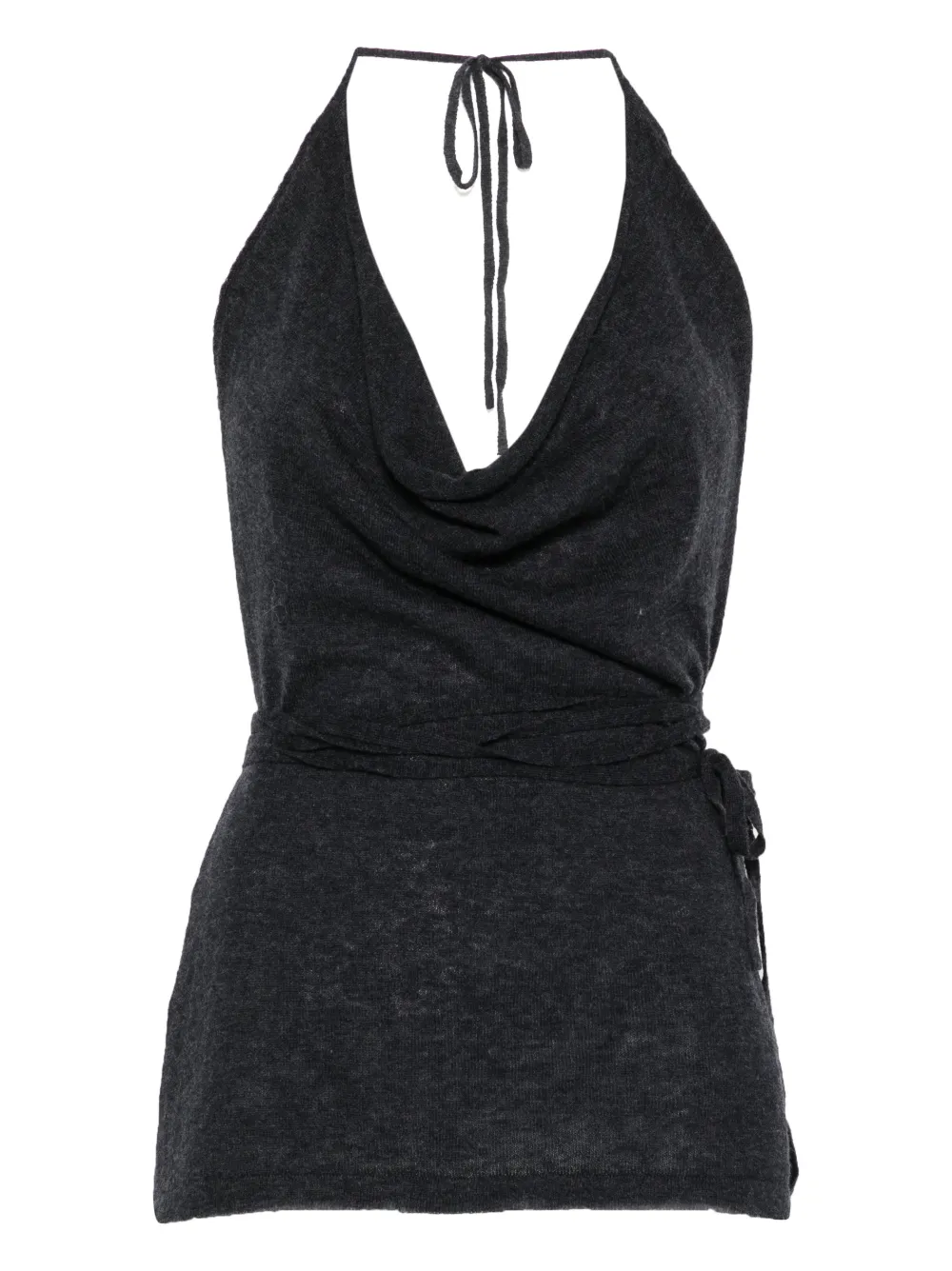 Топ с вырезом халтер Cordera, серый
Топ с вырезом халтер Cordera, серый