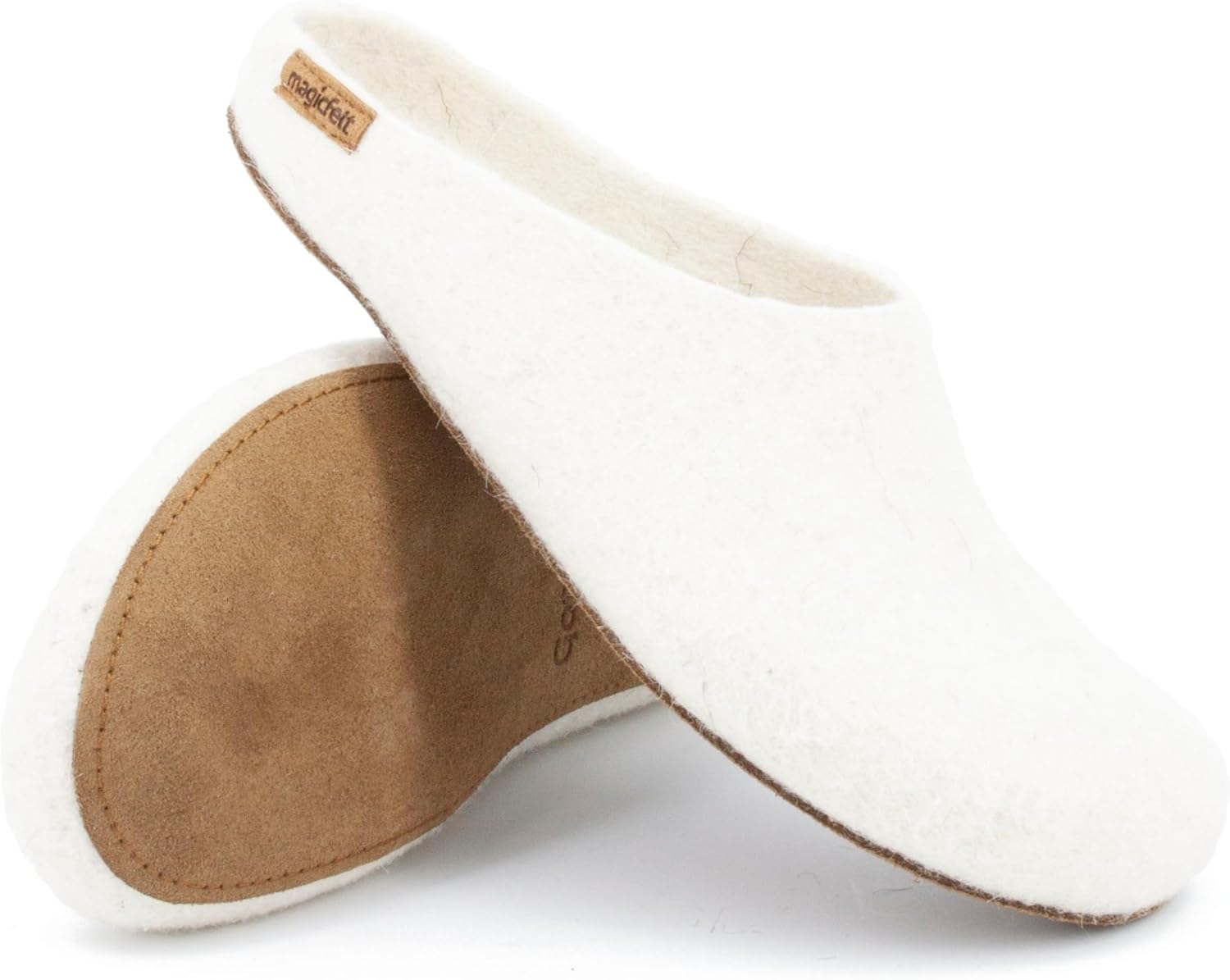 Мужские тапочки Magicfelt с открытой пяткой, белый
Мужские тапочки Magicfelt с открытой пяткой, белый