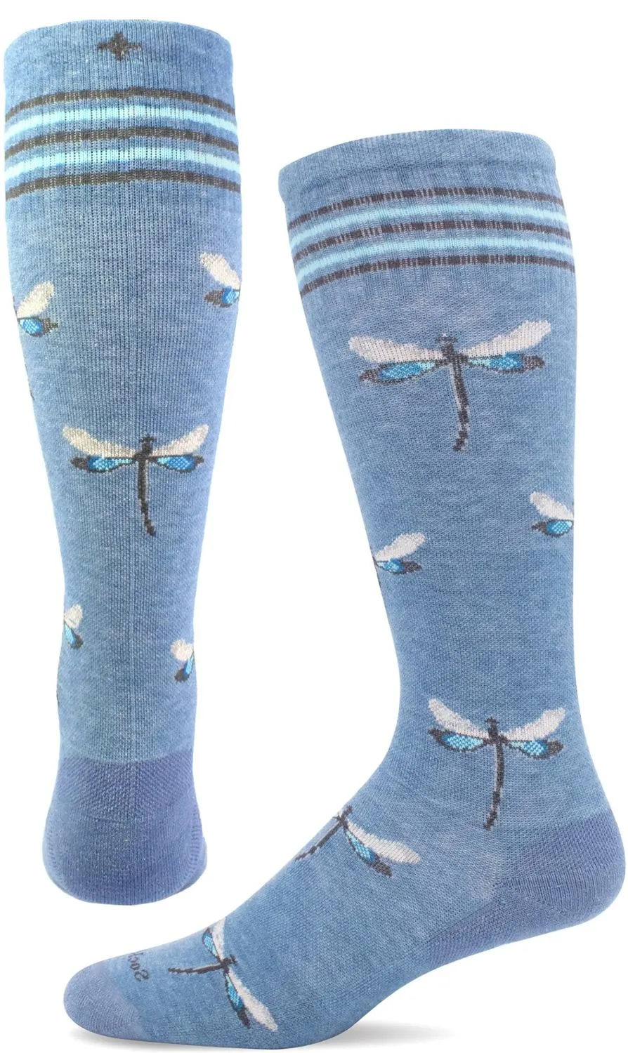 Женские компрессионные гольфы Dragonfly Sockwell, Bluestone
Женские компрессионные гольфы Dragonfly Sockwell, Bluestone