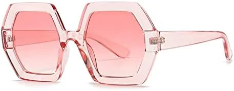 Крупные солнцезащитные очки Polygon для женщин, большие солнцезащитные очки в черной оправе для мужчин, большие очки с защитой от УФ-излучения MTZJH, Pink
Крупные солнцезащитные очки Polygon для женщин, большие солнцезащитные очки в черной оправе для мужчин, большие очки с защитой от УФ-излучения MTZJH, Pink