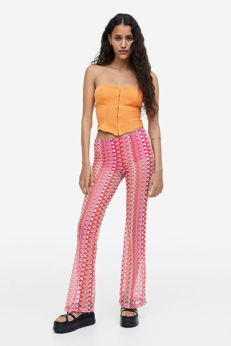 Расклешенные леггинсы H&M, розовый
Расклешенные леггинсы H&M, розовый