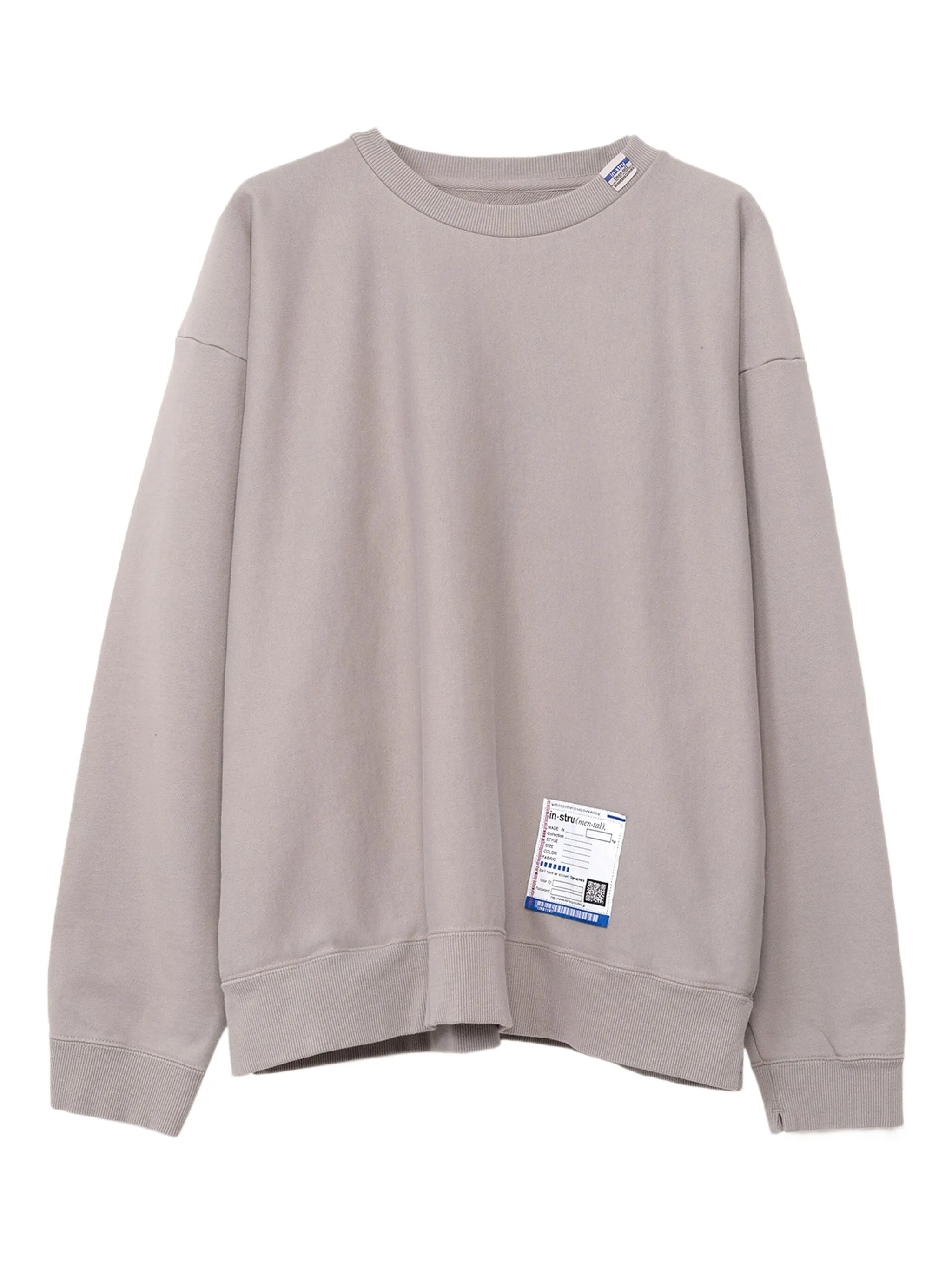 Толстовка с круглым вырезом In・Stru(Men-Tal)., серый
Толстовка с круглым вырезом In・Stru(Men-Tal)., серый
