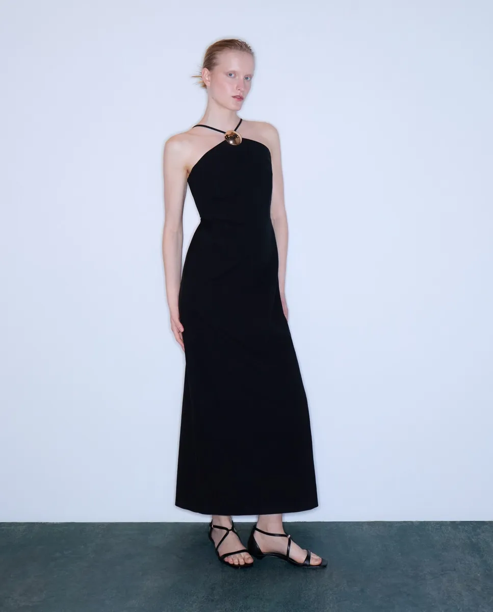 Льняное платье с американской проймой Woman Limited El Corte Inglés, черный
Льняное платье с американской проймой Woman Limited El Corte Inglés, черный