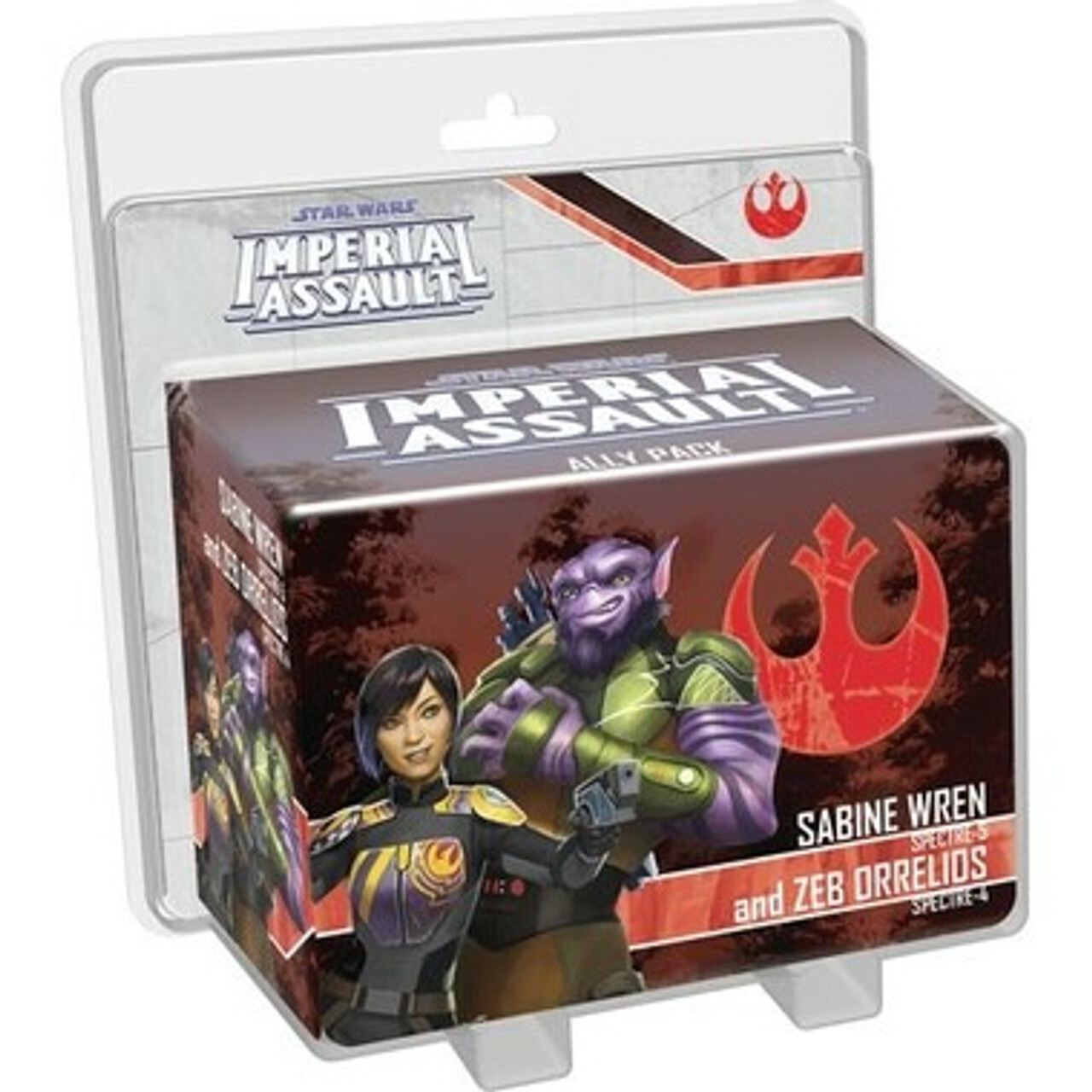 Настольная игра Star Wars Imperial Assault: Sabine Wren and Zeb Orrelios Ally Pack
Настольная игра Star Wars Imperial Assault: Sabine Wren and Zeb Orrelios Ally Pack