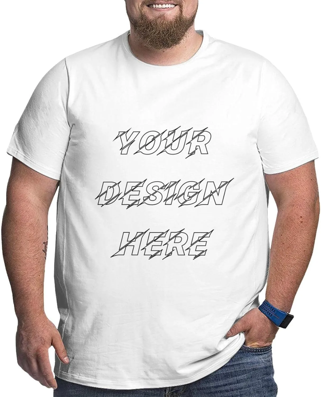 Футболка Custom Big Tall с коротким рукавом
Футболка Custom Big Tall с коротким рукавом