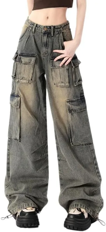Багги карго штаны low rise wide leg с карманами Hopecn
Багги карго штаны low rise wide leg с карманами Hopecn