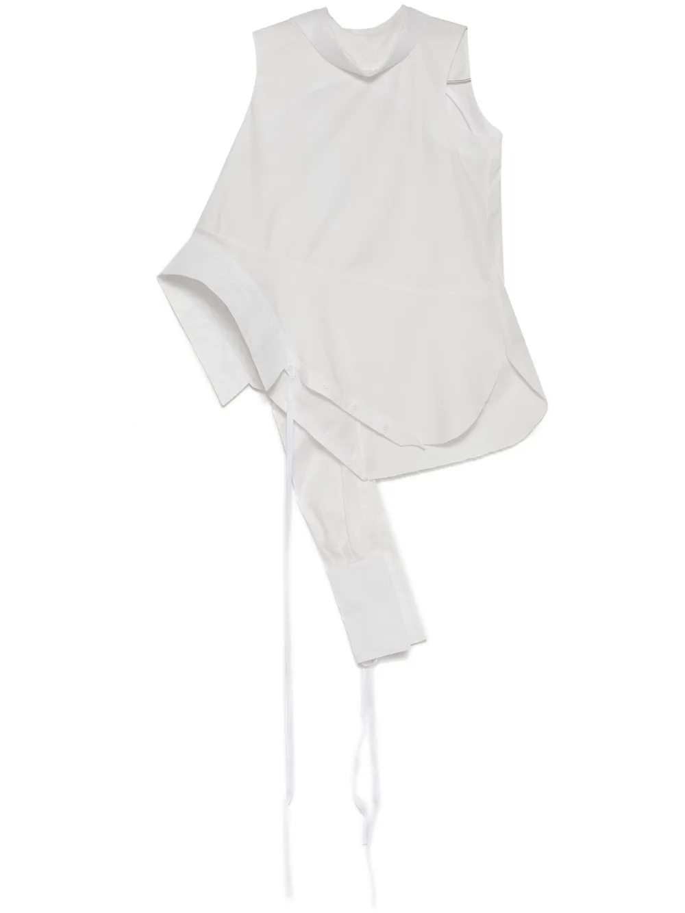 Топ со вставками Marc Le Bihan, белый
Топ со вставками Marc Le Bihan, белый