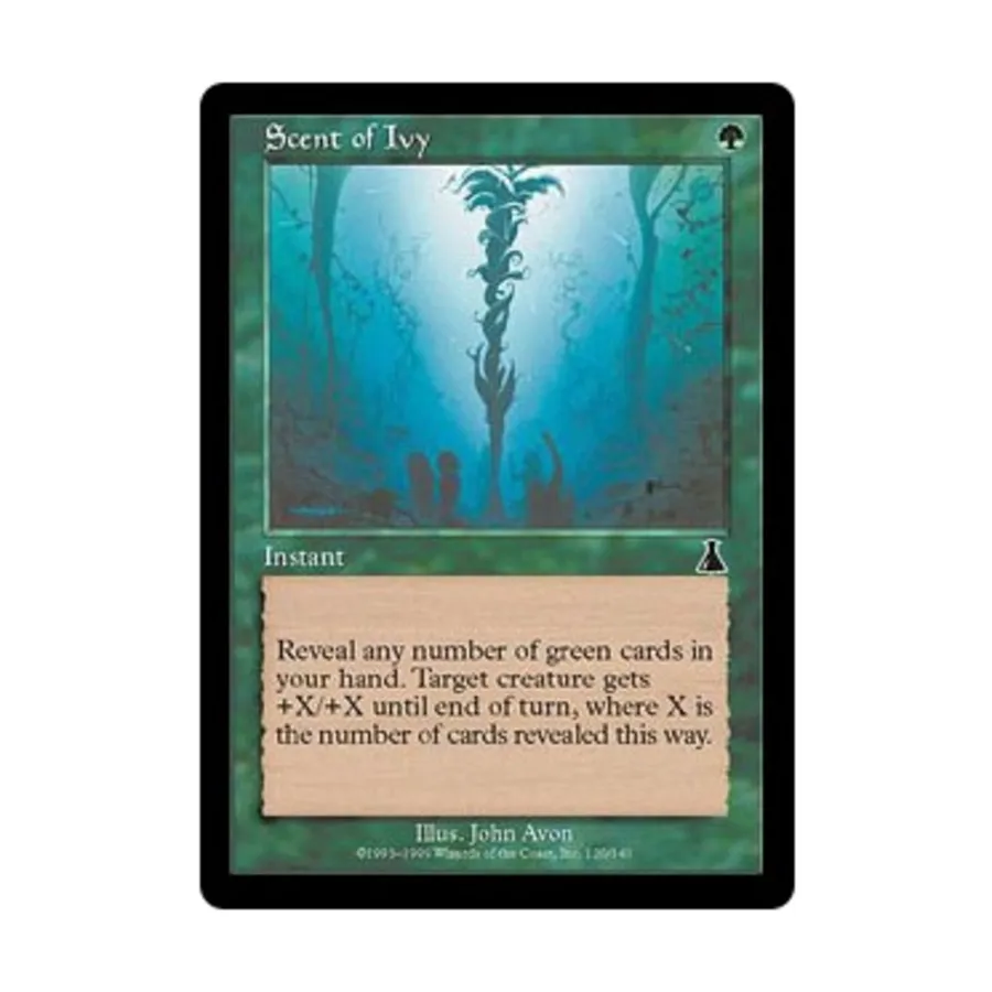 CCG Аромат плюща (С), MTG - Urza's Destiny
CCG Аромат плюща (С), MTG - Urza's Destiny