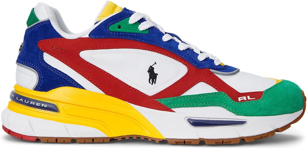 Кроссовки Polo Ralph Lauren Mens Trackster 275, Multi/White
Кроссовки Polo Ralph Lauren Mens Trackster 275, Multi/White