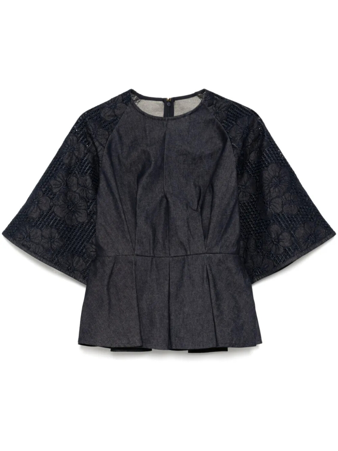 Elie Saab джинсовый топ с вышивкой, синий
Elie Saab джинсовый топ с вышивкой, синий