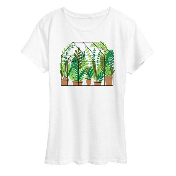 Женская футболка с графическим принтом «Теплица с растениями» Unbranded, белый
Женская футболка с графическим принтом «Теплица с растениями» Unbranded, белый