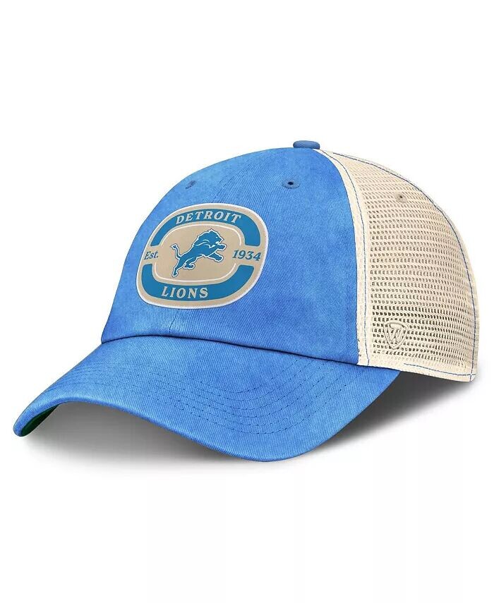 Мужская синяя регулируемая кепка с нашивкой команды Detroit Lions Top of the World
Мужская синяя регулируемая кепка с нашивкой команды Detroit Lions Top of the World