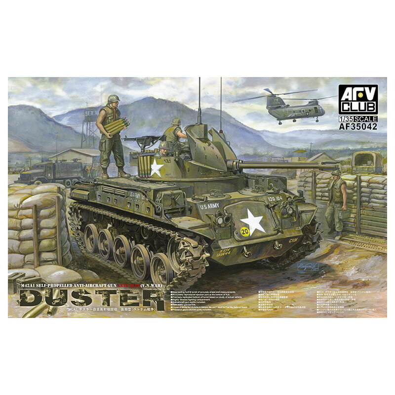 M42A1 Duster 1:35 AFV Club 35042 Inna marka
M42A1 Duster 1:35 AFV Club 35042 Inna marka