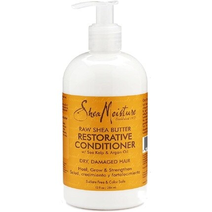 Восстанавливающий кондиционер с сырым маслом ши, 13 унций., Shea Moisture 
Восстанавливающий кондиционер с сырым маслом ши, 13 унций., Shea Moisture