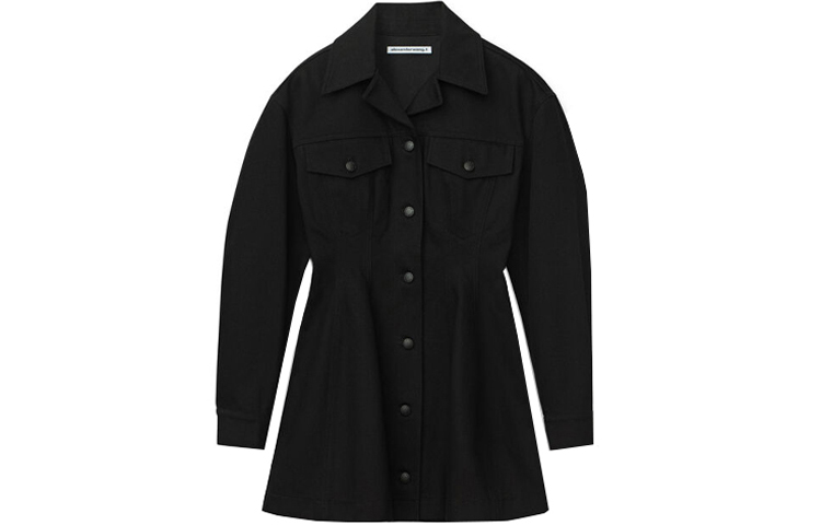 Alexander Wang Женское черное платье с длинными рукавами
Alexander Wang Женское черное платье с длинными рукавами