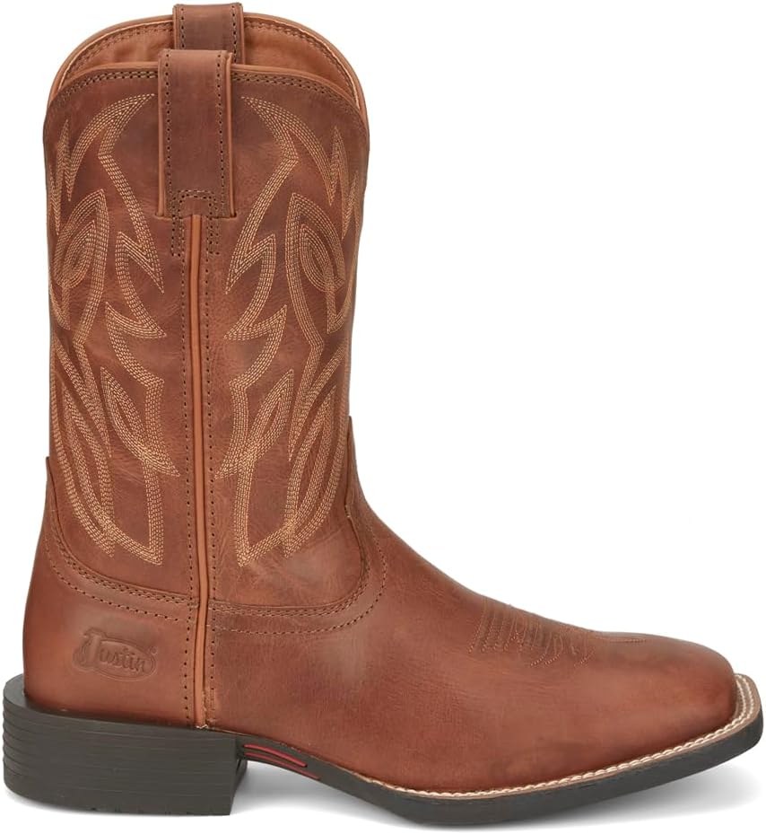 Мужские ковбойские сапоги Justin Canter 11, полностью из зернистой кожи, с плетеной подкладкой, квадратным носком, подошвой из нескользящей резины, Hazel
Мужские ковбойские сапоги Justin Canter 11, полностью из зернистой кожи, с плетеной подкладкой, квадратным носком, подошвой из нескользящей резины, Hazel