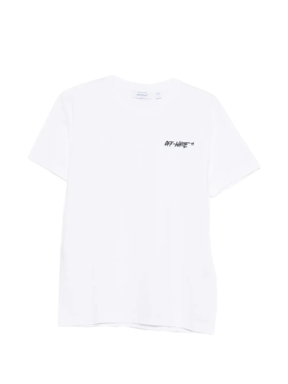 Футболка с логотипом Off-White, белый
Футболка с логотипом Off-White, белый