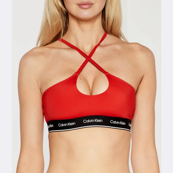 Лиф бикини без косточек с бретельками Calvin Klein, красный
Лиф бикини без косточек с бретельками Calvin Klein, красный