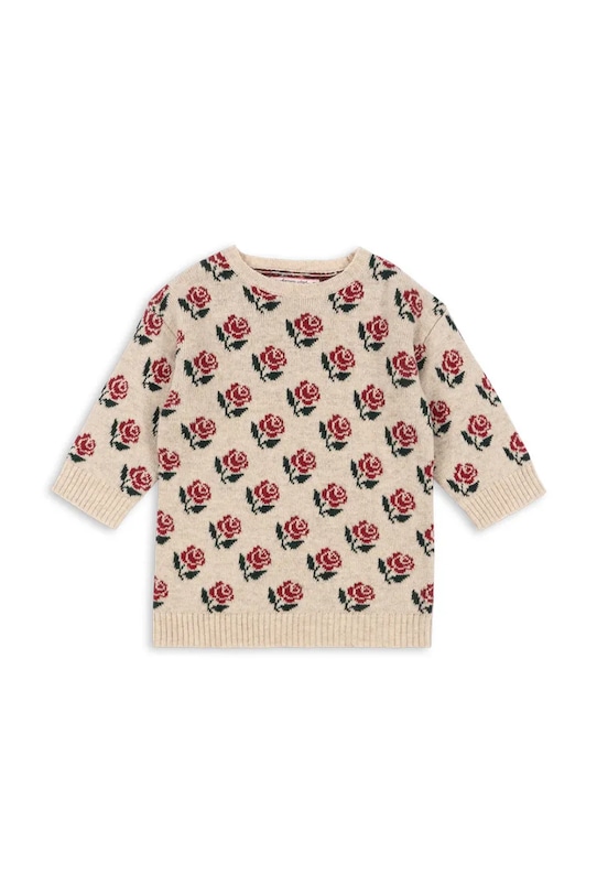 Детское платье с добавлением шерсти BELOU KNIT DRESS Konges Sløjd, бежевый
Детское платье с добавлением шерсти BELOU KNIT DRESS Konges Sløjd, бежевый