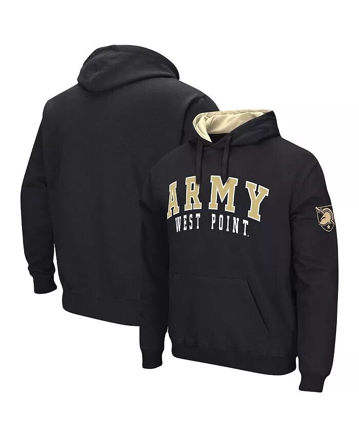 Мужской черный армейский пуловер с капюшоном Black Knights с двойной аркой Colosseum, черный
Мужской черный армейский пуловер с капюшоном Black Knights с двойной аркой Colosseum, черный