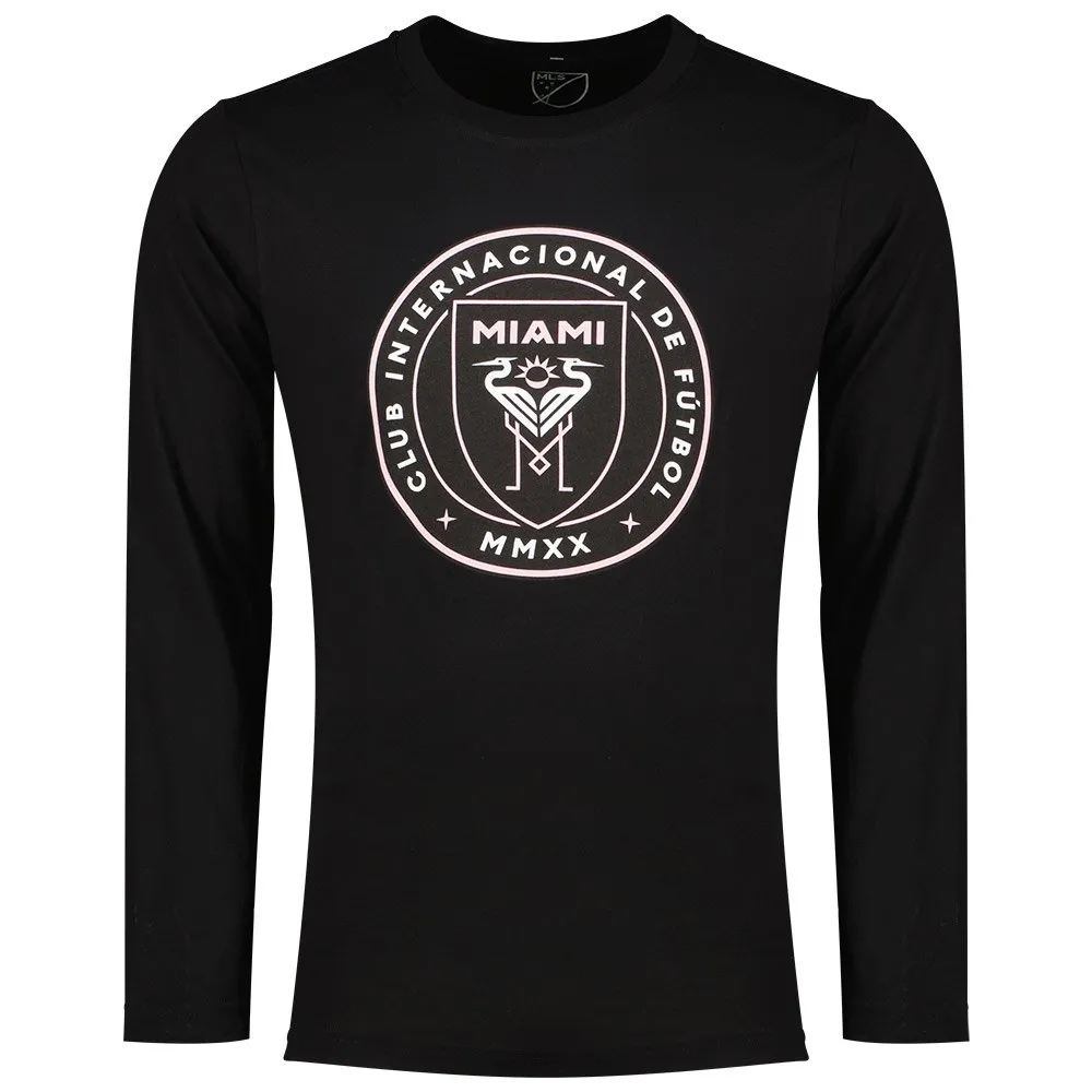 Футболка Fanatics MLS Authentic Stack long sleeve, черный 
Футболка Fanatics MLS Authentic Stack long sleeve, черный