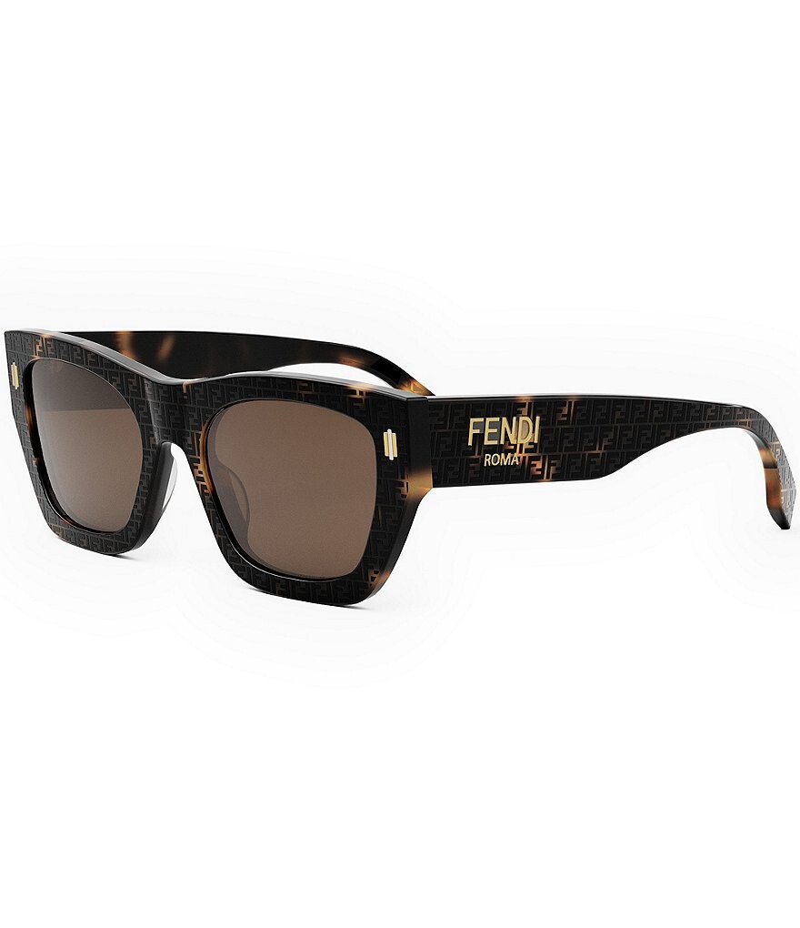 FENDI Женские прямоугольные солнцезащитные очки FENDI Roma 53 мм Havana, коричневый
FENDI Женские прямоугольные солнцезащитные очки FENDI Roma 53 мм Havana, коричневый