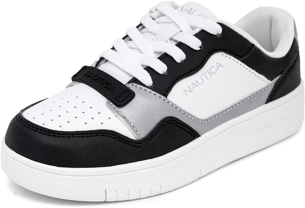 Детские кроссовки Nautica для мальчиков на шнуровке, модные низкие туфли для подростков и детей младшего возраста, Panda Grey
Детские кроссовки Nautica для мальчиков на шнуровке, модные низкие туфли для подростков и детей младшего возраста, Panda Grey