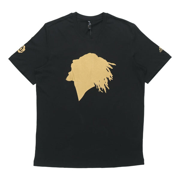 Футболка metallic rose printing basketball sports short sleeve black Adidas, черный
Футболка metallic rose printing basketball sports short sleeve black Adidas, черный