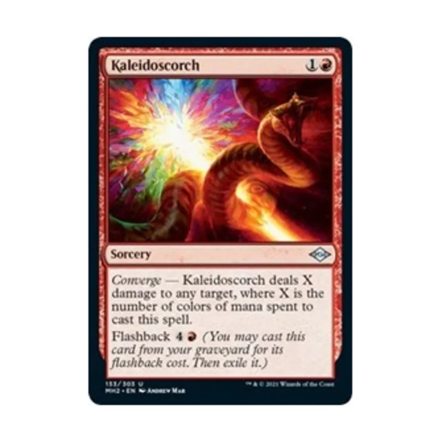 CCG Калейдоскорч (U), MTG - Modern Horizons 2
CCG Калейдоскорч (U), MTG - Modern Horizons 2