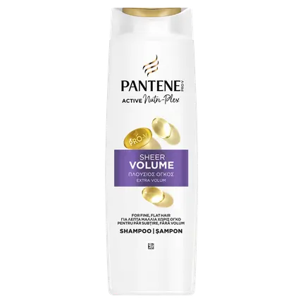 Шампунь для объема 400 мл Pantene
Шампунь для объема 400 мл Pantene