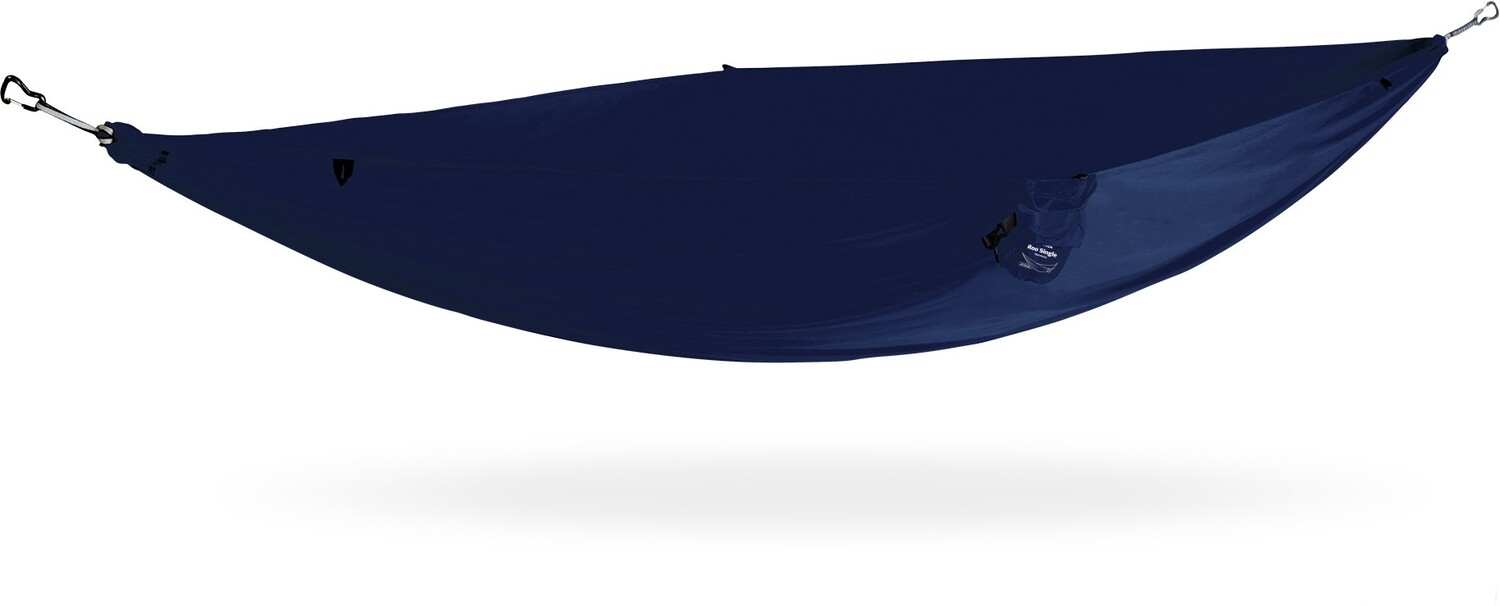 Одиночный гамак Roo из переработанных материалов Kammok, синий
Одиночный гамак Roo из переработанных материалов Kammok, синий