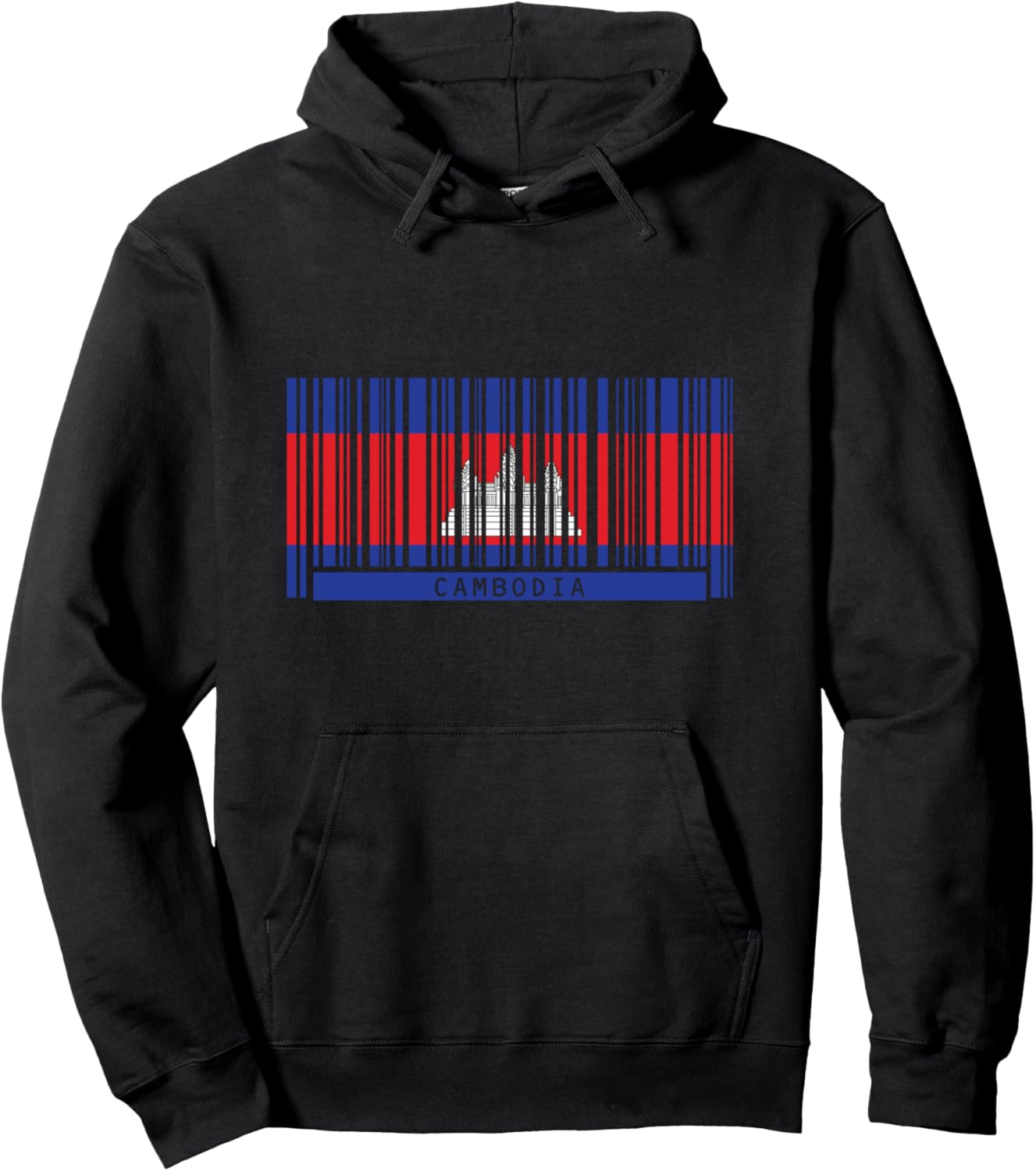 Камбоджийский флаг, традиционный камбоджийский штрихкод, толстовка с камбоджийским флагом Shirtbooth: Barcode Flag Shirts, черный
Камбоджийский флаг, традиционный камбоджийский штрихкод, толстовка с камбоджийским флагом Shirtbooth: Barcode Flag Shirts, черный