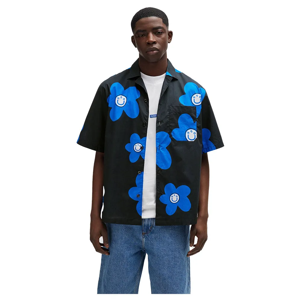 Рубашка с коротким рукавом HUGO Eligino 01 BLUE, черный
Рубашка с коротким рукавом HUGO Eligino 01 BLUE, черный