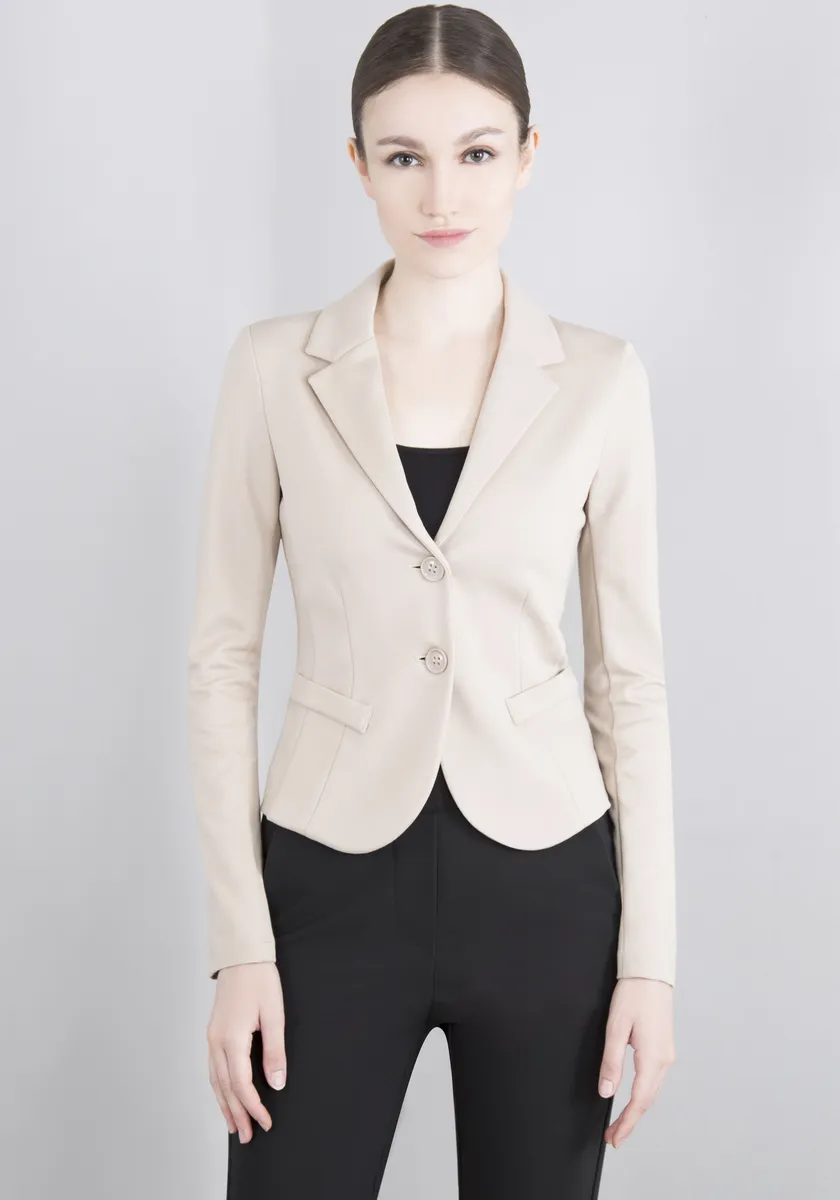 Короткий пиджак IMPERIAL, стрейч, бежевый
Короткий пиджак IMPERIAL, стрейч, бежевый