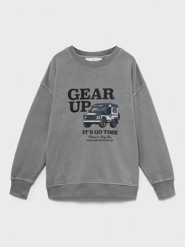 Детский хлопковый свитшот с принтом Gearup Mango, Grey
Детский хлопковый свитшот с принтом Gearup Mango, Grey