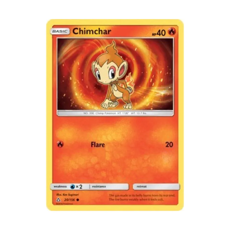 CCG Чимчар (20) (C) #20, Pokemon - Sun & Moon - Ultra Prism - Singles
CCG Чимчар (20) (C) #20, Pokemon - Sun & Moon - Ultra Prism - Singles