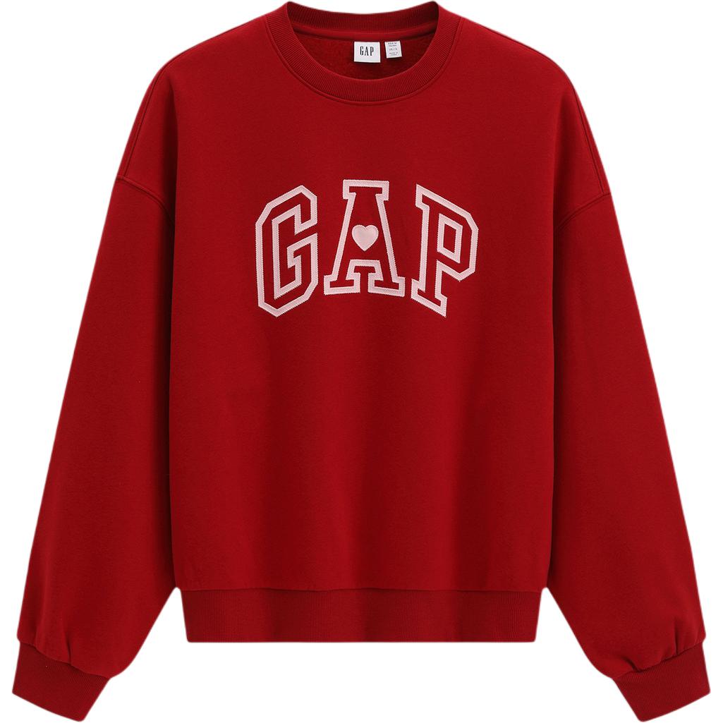 GAP Свитшот женский красный с круглым вырезом Moderate
GAP Свитшот женский красный с круглым вырезом Moderate