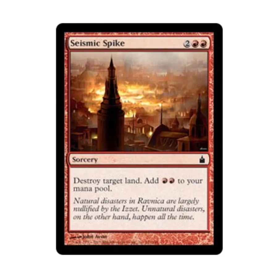CCG Сейсмический пик (С), MTG - Ravnica
CCG Сейсмический пик (С), MTG - Ravnica