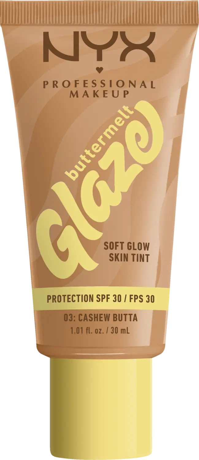 Тональный крем NYX Professional MakeUp Buttermelt Glaze Foundation 03 Cashew Butta LSF 30
Тональный крем NYX Professional MakeUp Buttermelt Glaze Foundation 03 Cashew Butta LSF 30