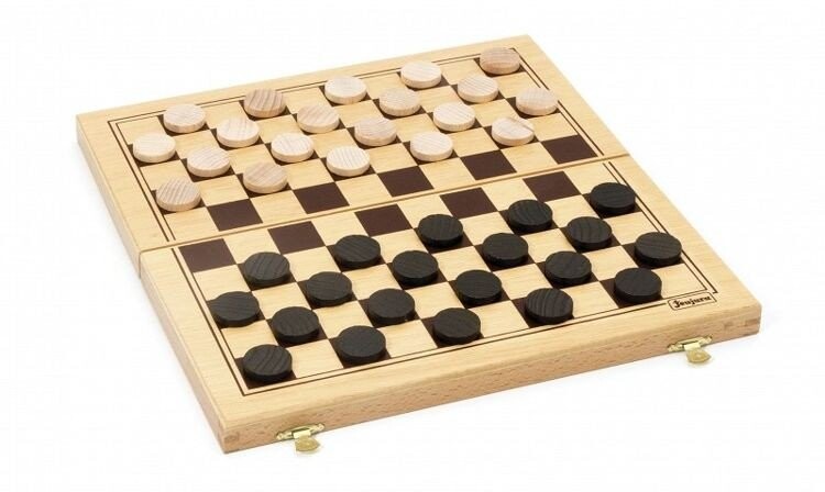 Польские шашки в коробке, Жейюра Jeujura
Польские шашки в коробке, Жейюра Jeujura