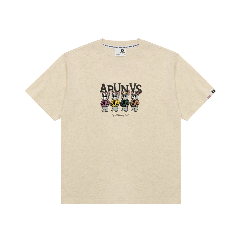 Футболка *A Bathing APE с принтом Bulldog Graphic Aape, светло-серый
Футболка *A Bathing APE с принтом Bulldog Graphic Aape, светло-серый