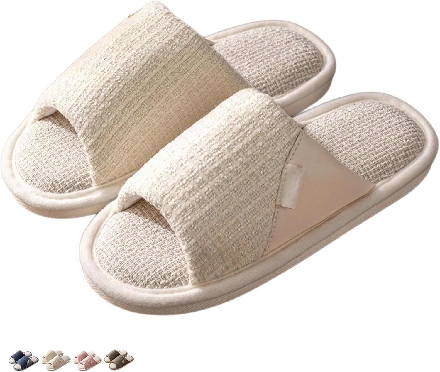 Льняные тапочки для женщин и мужчин, домашние шлепанцы для лето-осень, бесшумные, противоскользящие, парные, с открытым носком, дышащие, впитывающие пот Iwhgrmp, белый
Льняные тапочки для женщин и мужчин, домашние шлепанцы для лето-осень, бесшумные, противоскользящие, парные, с открытым носком, дышащие, впитывающие пот Iwhgrmp, белый