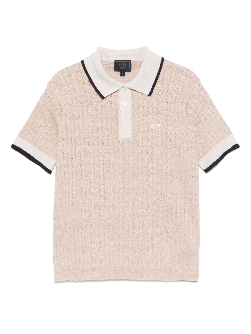 Трикотажная рубашка поло Fay Kids, коричневый
Трикотажная рубашка поло Fay Kids, коричневый