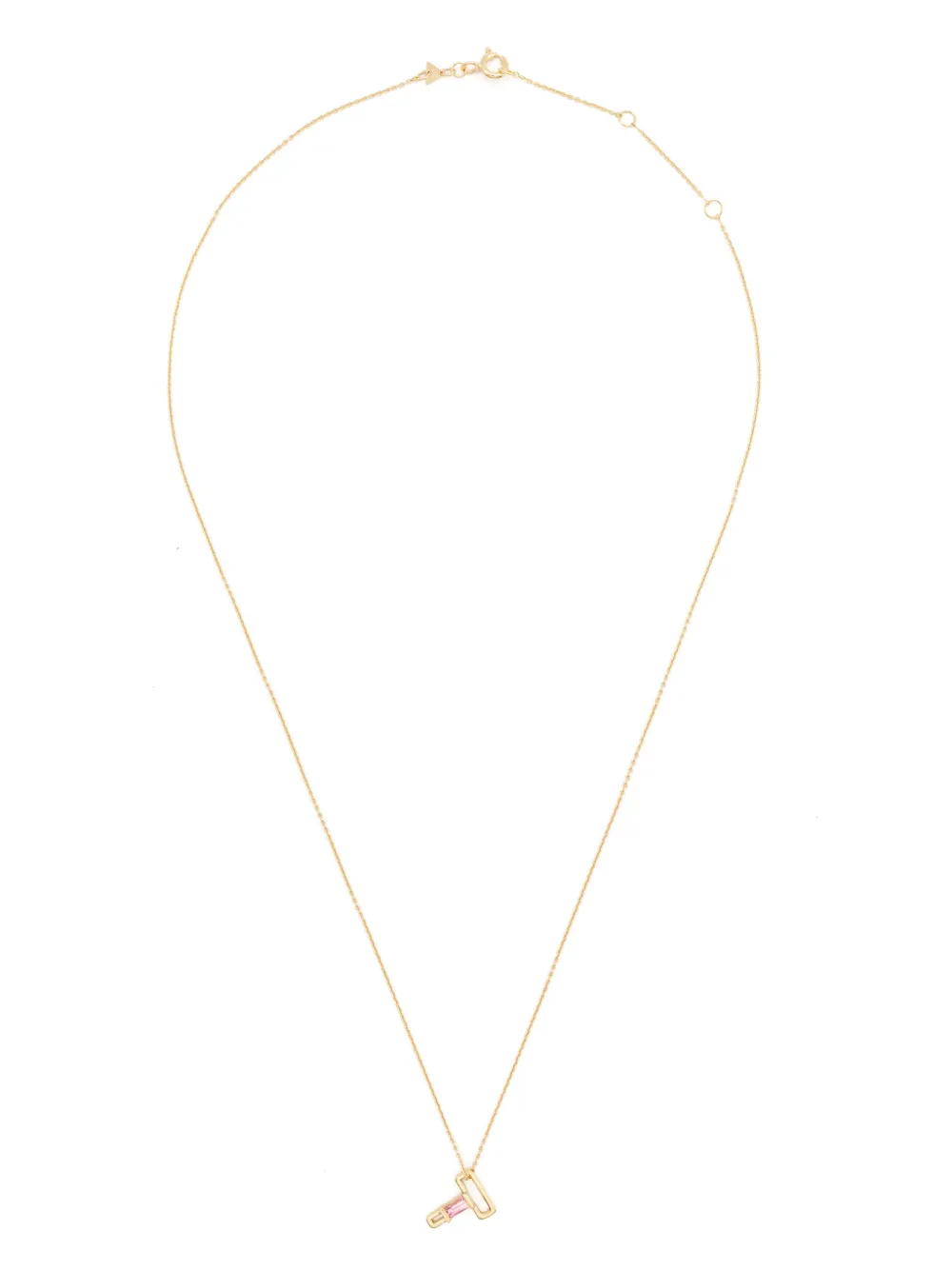 Колье Letra T из желтого золота с турмалином Aliita, золотой
Колье Letra T из желтого золота с турмалином Aliita, золотой