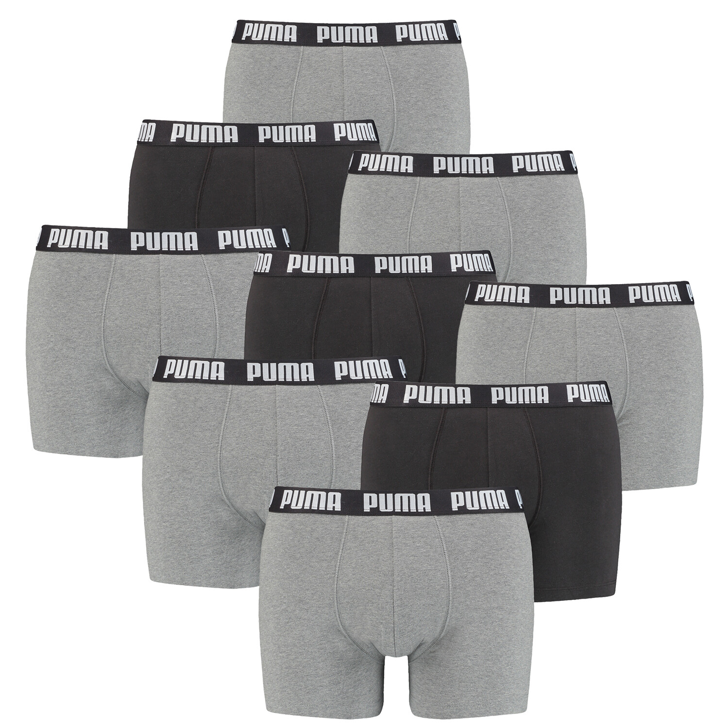 Боксеры Puma Boxershorts PUMA EVERYDAY BOXER 9P, цвет 004 - Grey Combo
Боксеры Puma Boxershorts PUMA EVERYDAY BOXER 9P, цвет 004 - Grey Combo
