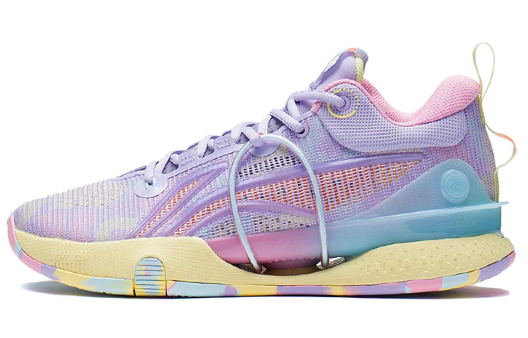 LINING Скоростные 8 баскетбольные кроссовки мужские низкие сиреневые/светло-банановые жёлтые
LINING Скоростные 8 баскетбольные кроссовки мужские низкие сиреневые/светло-банановые жёлтые