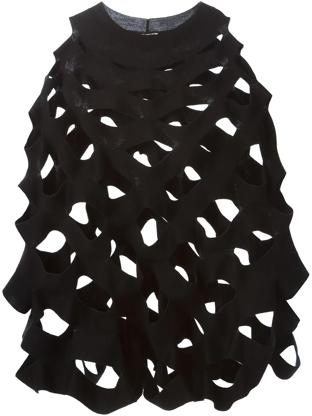 Пончо с вырезными деталями JUNYA WATANABE, черный
Пончо с вырезными деталями JUNYA WATANABE, черный