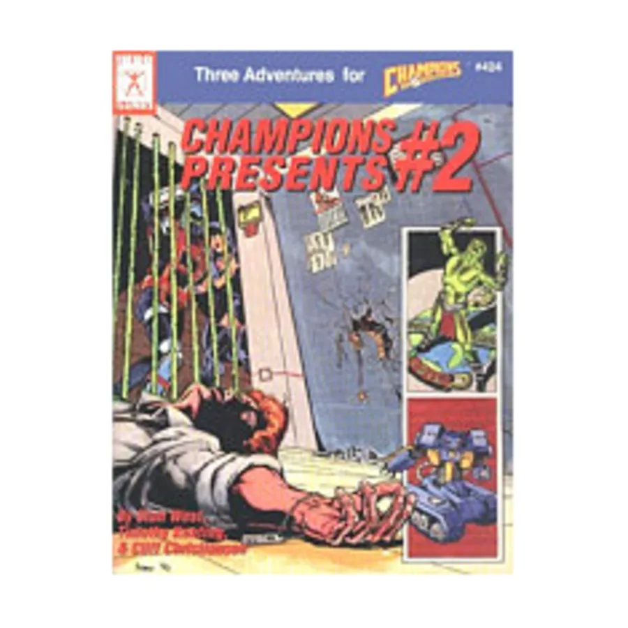 Champions Presents #2, Hero System & Champions (4th Edition), мягкая обложка
Champions Presents #2, Hero System & Champions (4th Edition), мягкая обложка