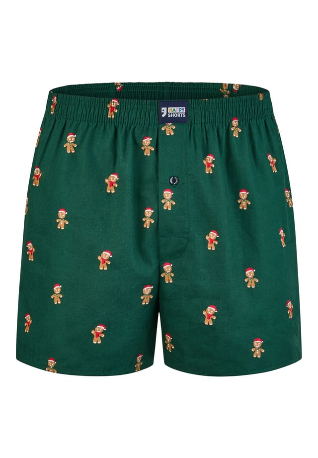 Боксеры рождественские шорты подарок рождественский мотив Happy Shorts, зеленый
Боксеры рождественские шорты подарок рождественский мотив Happy Shorts, зеленый
